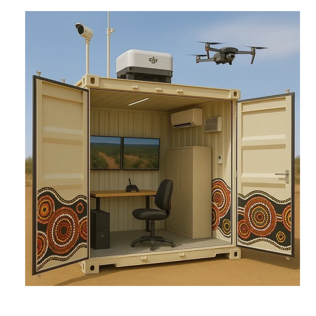 Container solution module