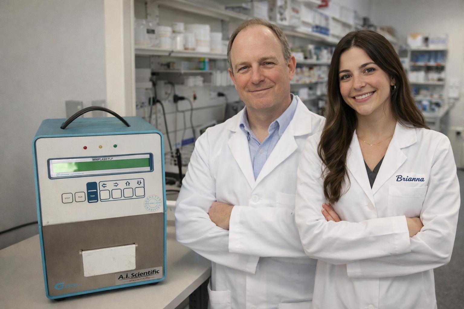 Flashpoint tester modified for plant-based research