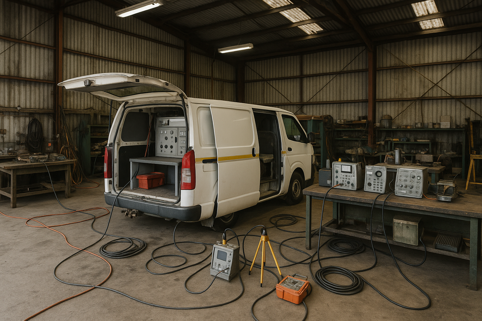 Technical test equipment